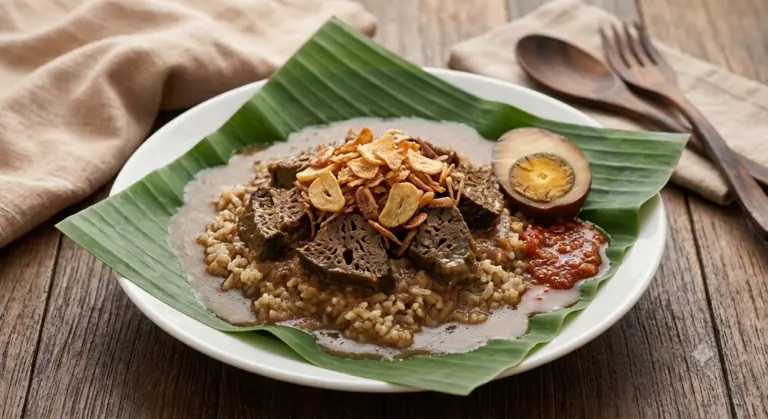 Nasi Gandul Campur