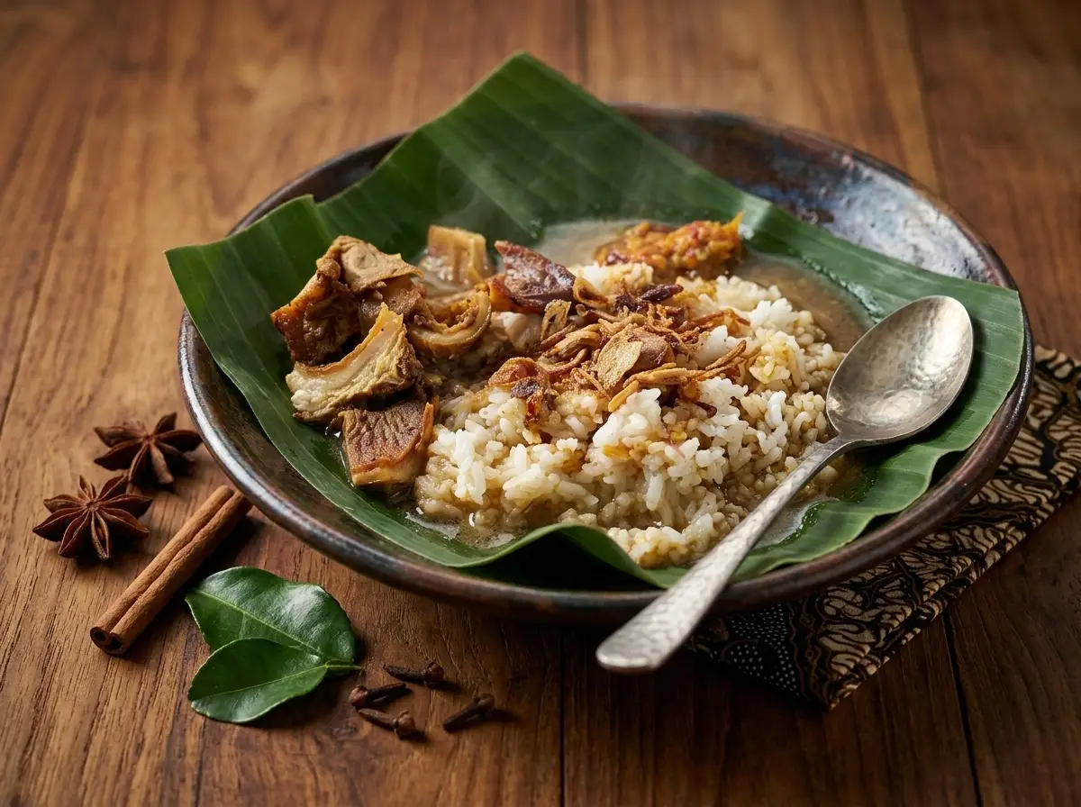 Nasi Gandul Babat