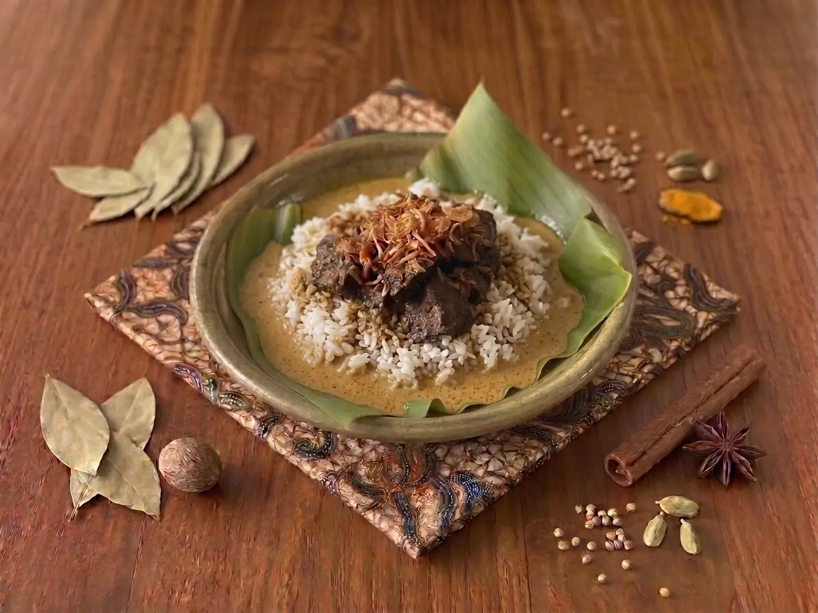 Nasi Gandul Ati